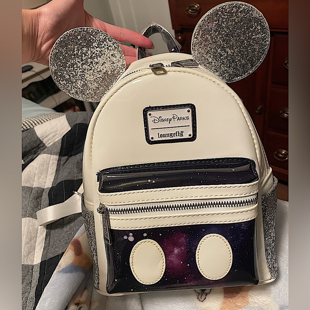 Loungefly Mickey Space Mountain WDW 50th Anniversary Mini Back Pack